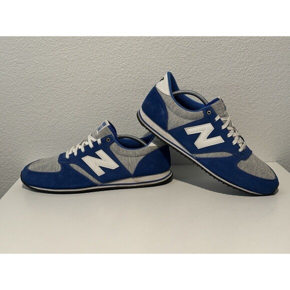 New Balance Mens 420 Running Shoe Size 12 Blue Suede Gray Sneaker Casual Lace Up main image 12